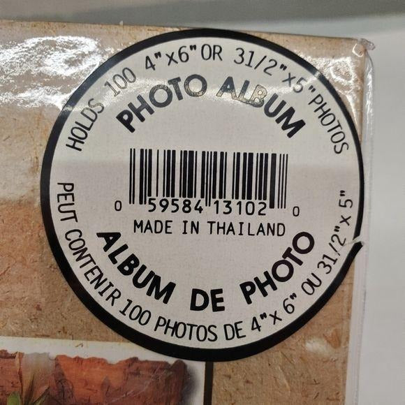 Vintage Photo Album with 100 Photo Capacity