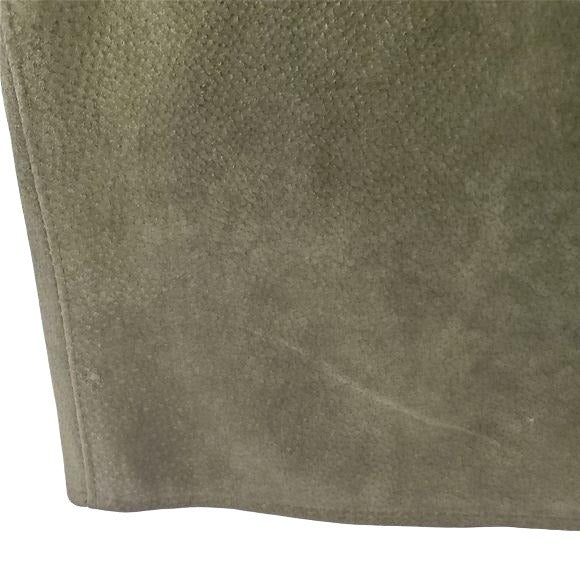 Vintage The Best Leather Co. Suede Leather skirt