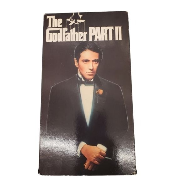 Vintage Paramount The Godfather Triology on VHS