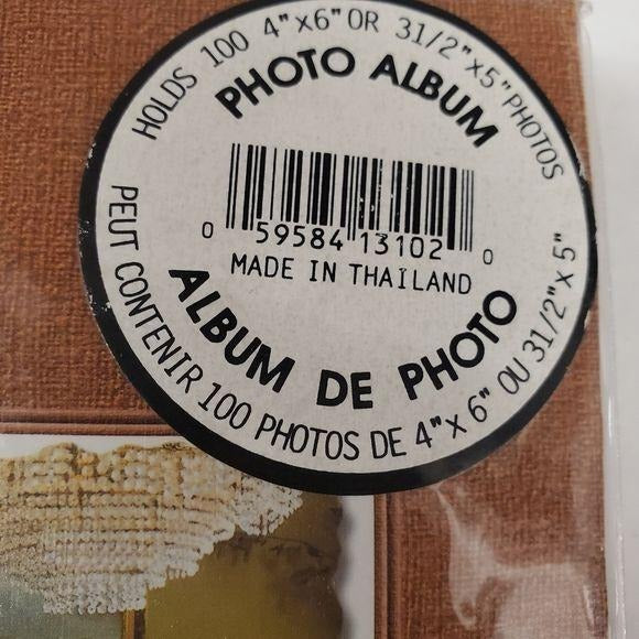 Vintage Photo Album with 100 Photo Capacity