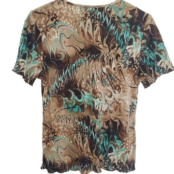 Vintage Tradition Mini Pleat Blouse