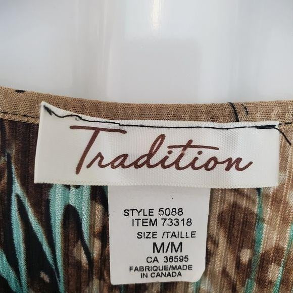 Vintage Tradition Mini Pleat Blouse