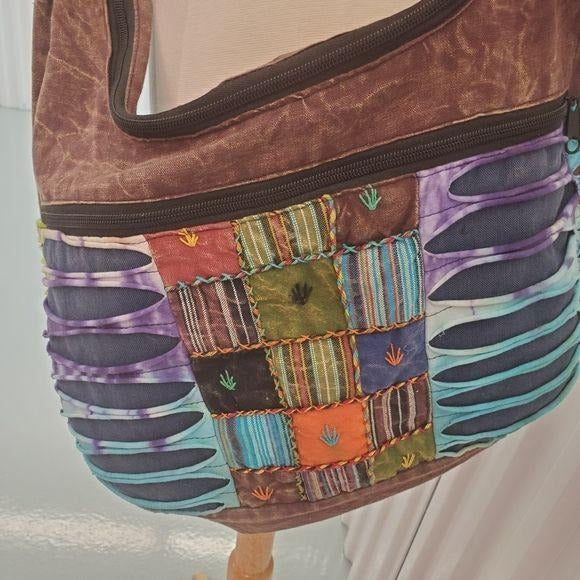 Handmade Crossbody bag w/ adjustable strap