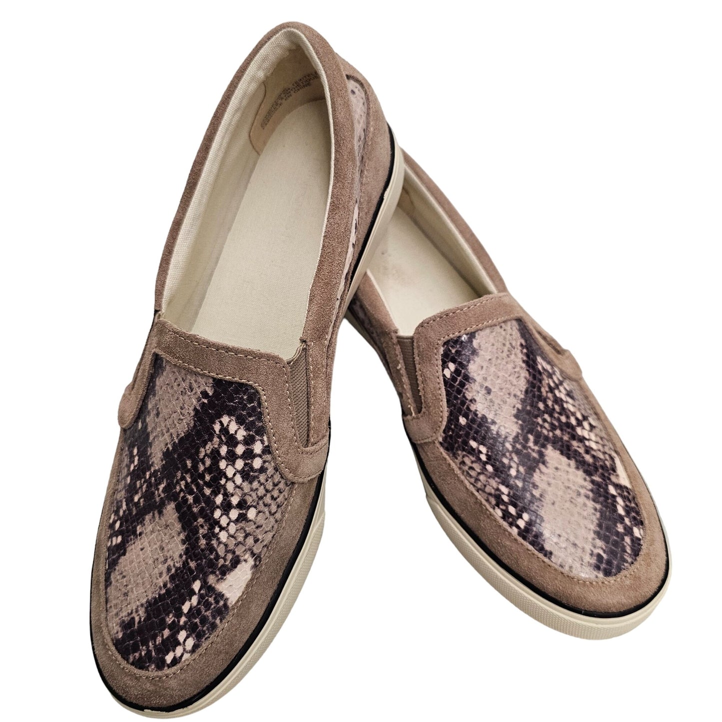 Nine West Women's Brodie Slip-On Snakeskin Print Sneakers Size 9.5M