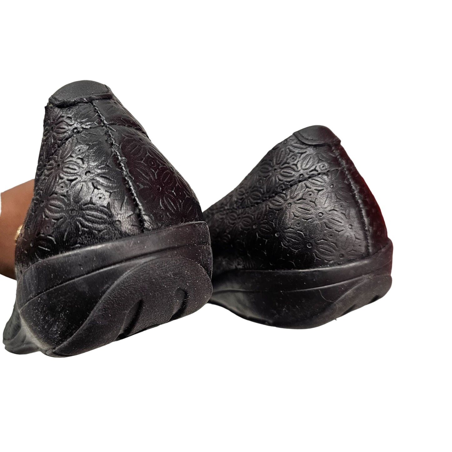 Hush Puppies Rachel Dandy Black Leather Women Shoes Size 8M