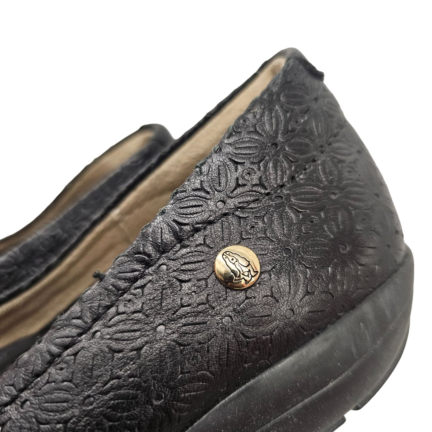 Hush Puppies Rachel Dandy Black Leather Women Shoes Size 8M