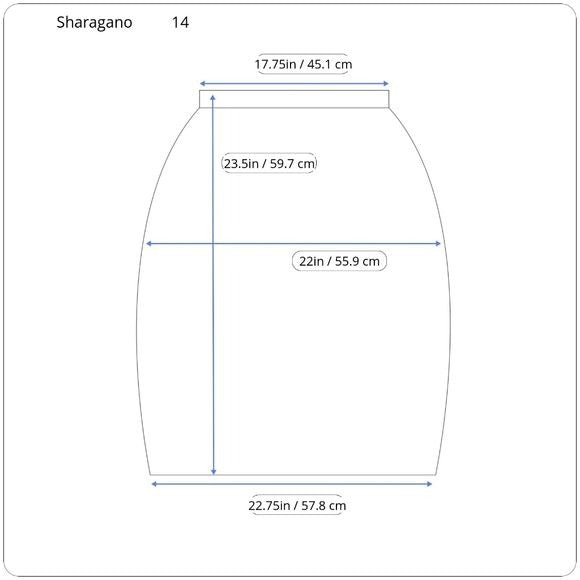 Sharagano Prism Detail Fitted Skirt