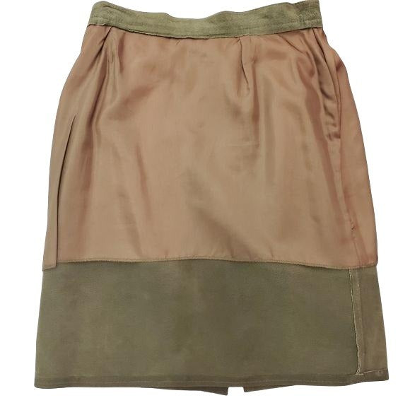 Vintage The Best Leather Co. Suede Leather skirt