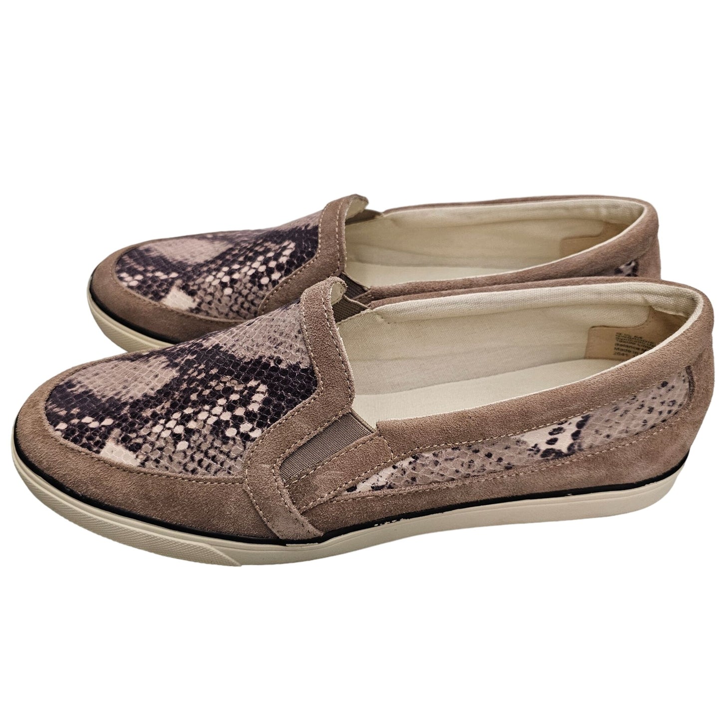 Nine West Women's Brodie Slip-On Snakeskin Print Sneakers Size 9.5M