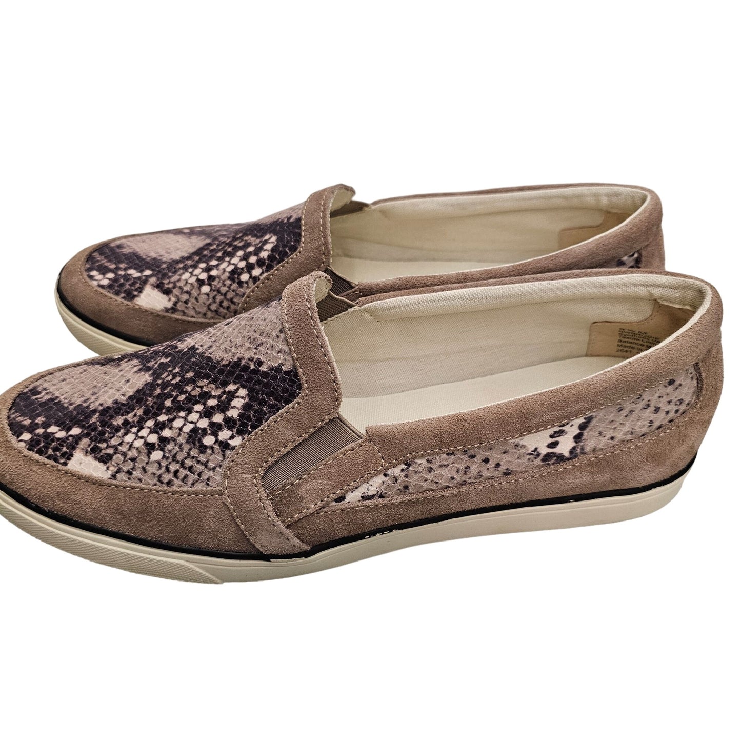 Nine West Women's Brodie Slip-On Snakeskin Print Sneakers Size 9.5M