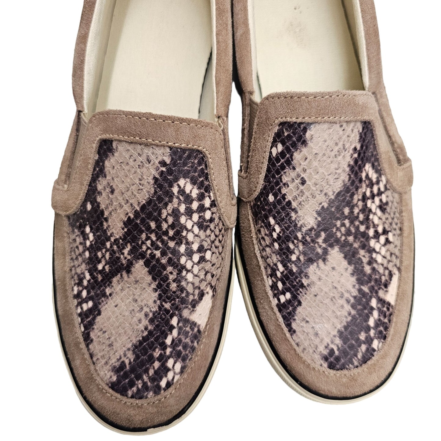 Nine West Women's Brodie Slip-On Snakeskin Print Sneakers Size 9.5M