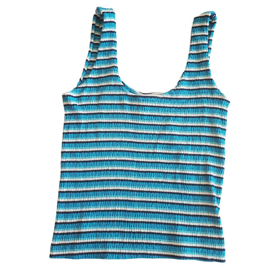 Vintage Striped Stretchy Tank Top Style