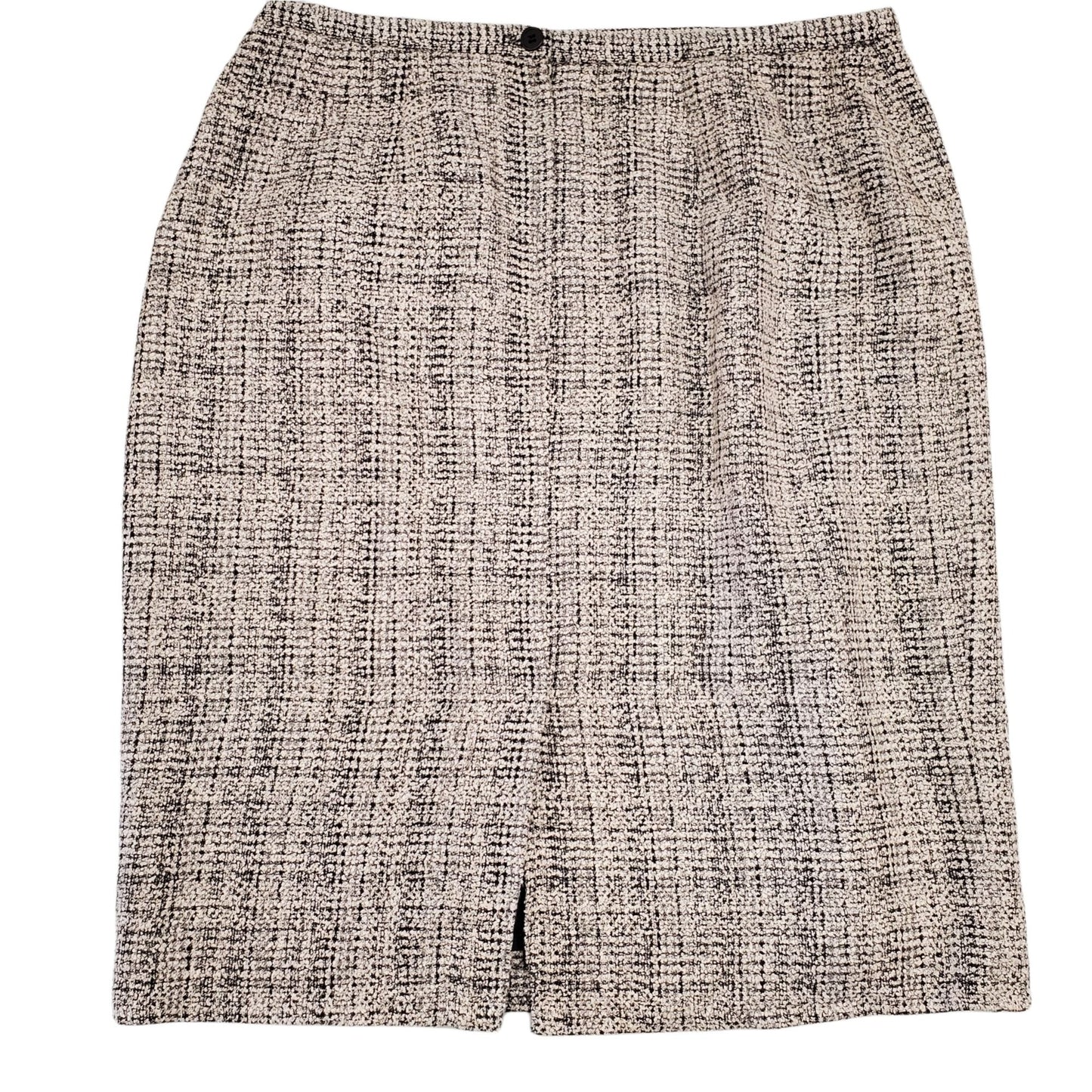 Vintage Villager Petite (A Liz Clairborne Company) Tweed Skirt