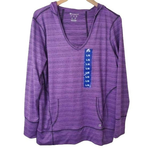 CHAMPION | Purple Pullover Hoodie