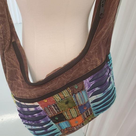 Handmade Crossbody bag w/ adjustable strap