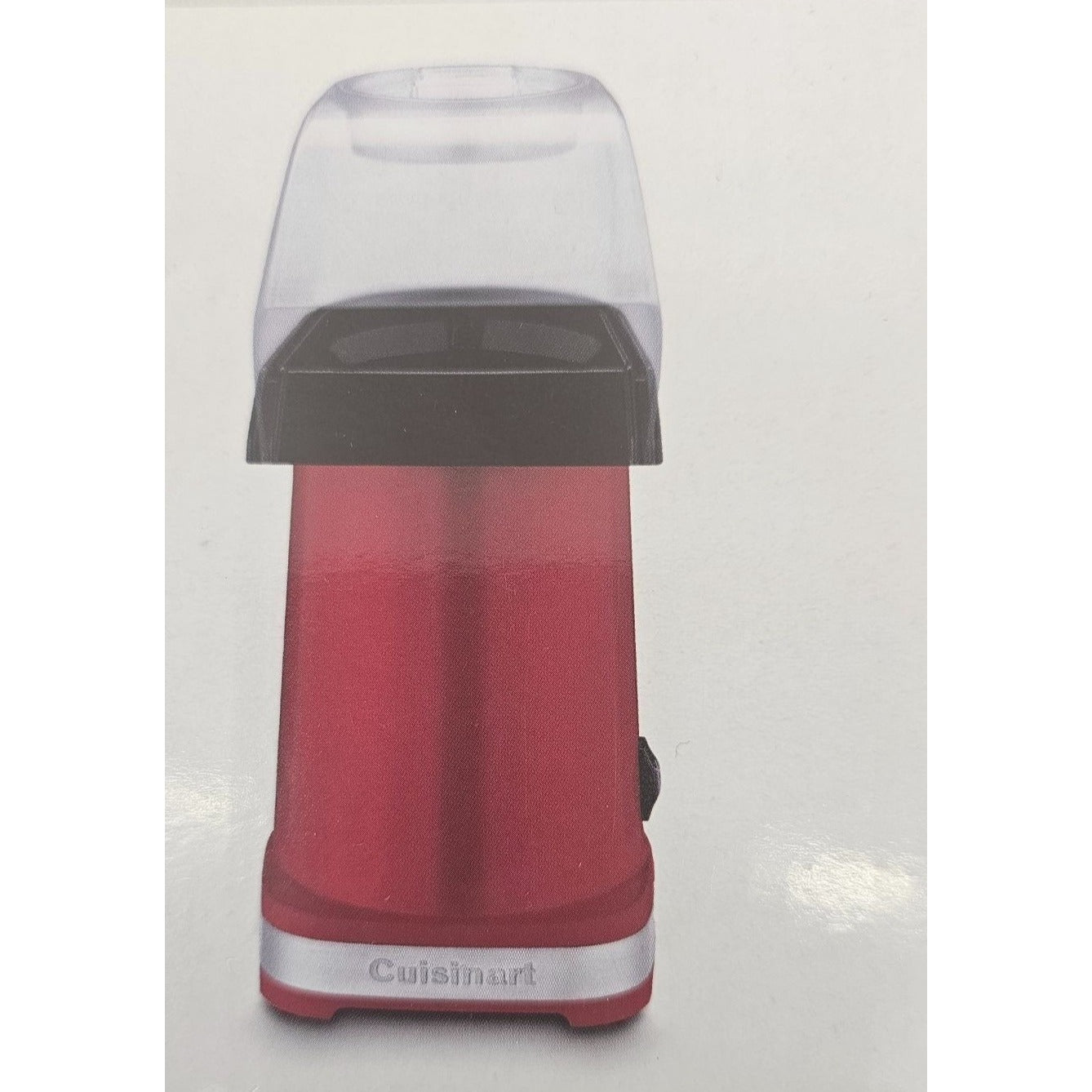 Cuisinart Hot Air Popcorn Maker CPB-300P1 3.5L Quick & Easy Oil-Free BPA-Free Red