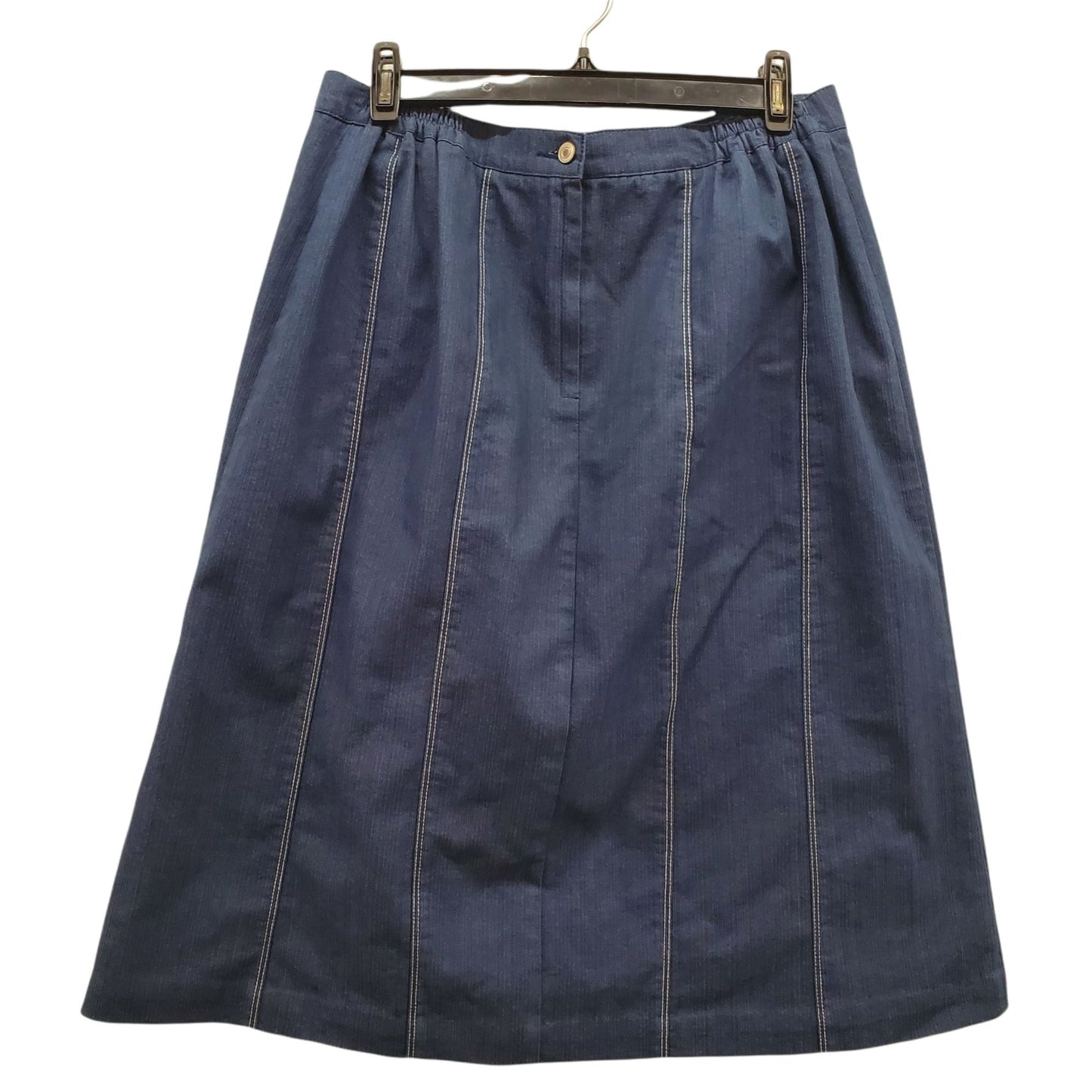 Lana Sport Woman Denim Jeans Skirt with unique front pockets