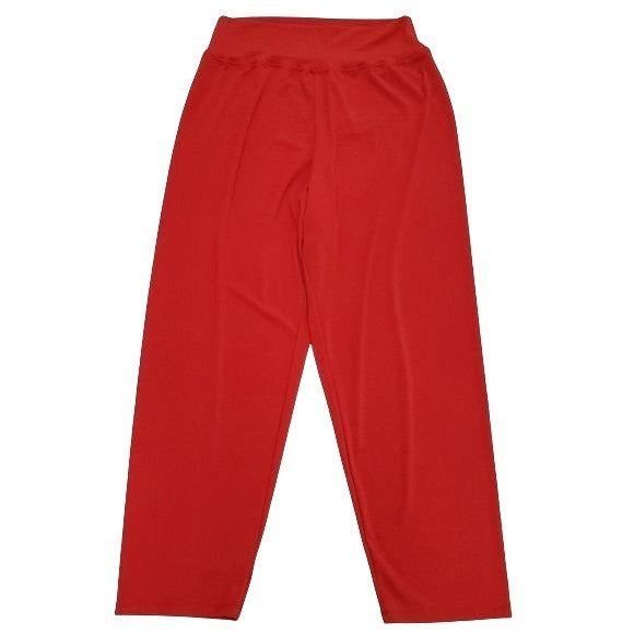 Kim & Co. | Cayenne Red Slip On Pants