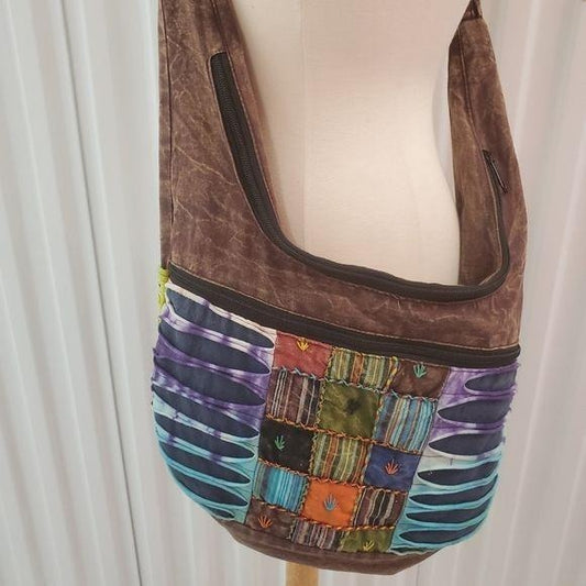 Handmade Crossbody bag w/ adjustable strap