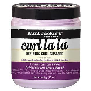 Aunt Jackie's Curls & Coils Curl La La Defining Curl Custard - Textured Crowns Boutique