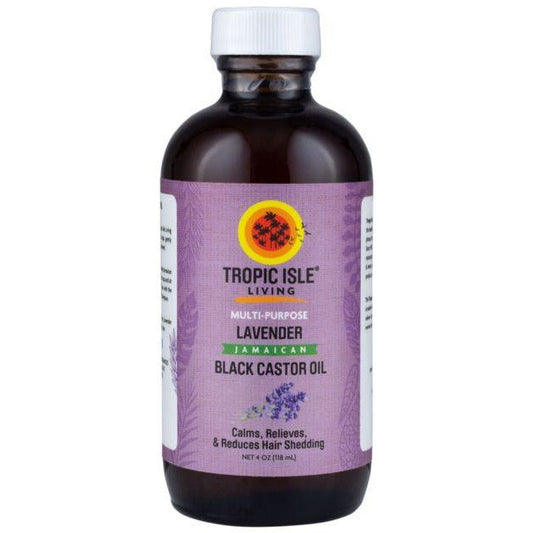 Tropical Isle Living Jamaican Black Castor Oil with Lavender - Textured Crowns Boutique
